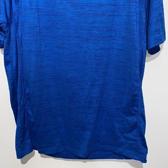 Reebok by Pyer Moss Men's Blue Heather Crew Neck Athletic T-Shirt Size Medium - Picture 2 of 11